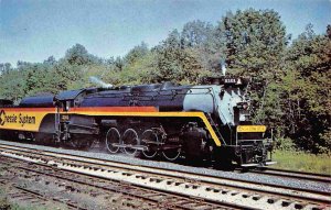 Baltimore & Ohio Chessie Railroad Train 2101 Aikin Maryland postcard