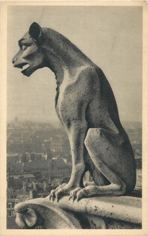 Notre Dame de Paris Chimere chimera chimaeras x 7