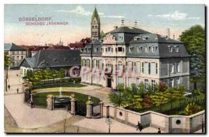 Germany Dusseldorf Old Postcard Schloss Jagerhof