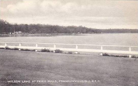 New Jersey Franklinville Wilson Lake At Fries Mills