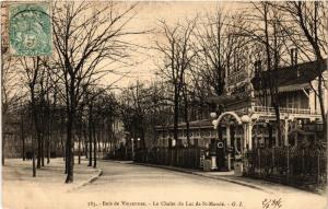 CPA PARIS 12e-Bois de Vincennes-Le Chalet du Lac de St Mandé (322730)