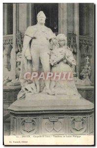 Old Postcard Dreux Chapelle St Louis Tomb Of Louis Philippe