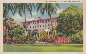 Hawaii Honolulu Army & Navy Y M C A Building Curteich