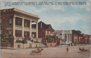 Postcard Group Beautiful Homes Montana St El Paso TX