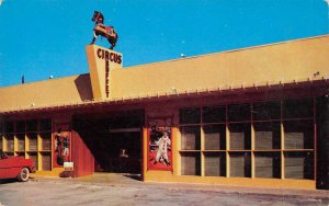 THE CIRCUS BUFFET Clearwater Beach, Florida Roadside Diner 1955 Vintage Postcard