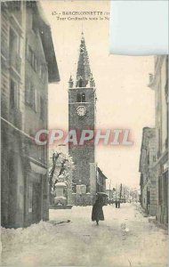 Postcard Old Barcelonnette Tower Cardinalis
