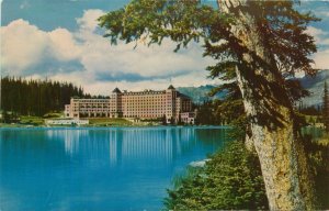 Chateau Lake Louise Banff National Park, Canadian Rockies Vintage Postcard