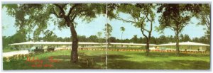 Long Beach Mississippi MS Postcard Holiday Shores Motor Hotel Private Pool