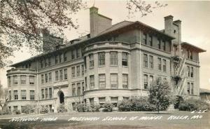 1940s Norwood Hall School of Mines RPPC Photo Postcard Rolla Missouri 13666 Cook