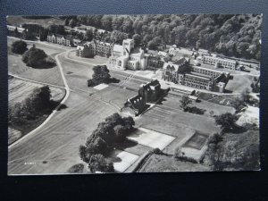 Yorkshire Aerial View AMPLEFORTH ABBEY & COLLEGE c1950s RP Postcard by Aerofilms 