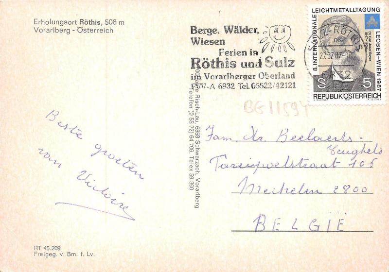 BG11594 erholungsort rothis vorarlberg   austria