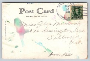 1908 The French Maid   Postcard