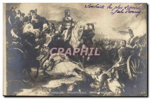 Old Postcard History Napoleon 1st Museum of Versailles Philippoteaux Battle o...