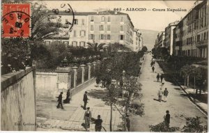 CPA Ajaccio Cours Napoleon CORSICA (1077938)