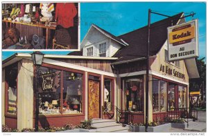 Camera & Gift Shop , PERCE , Quebec, Canada , 60-80s #2