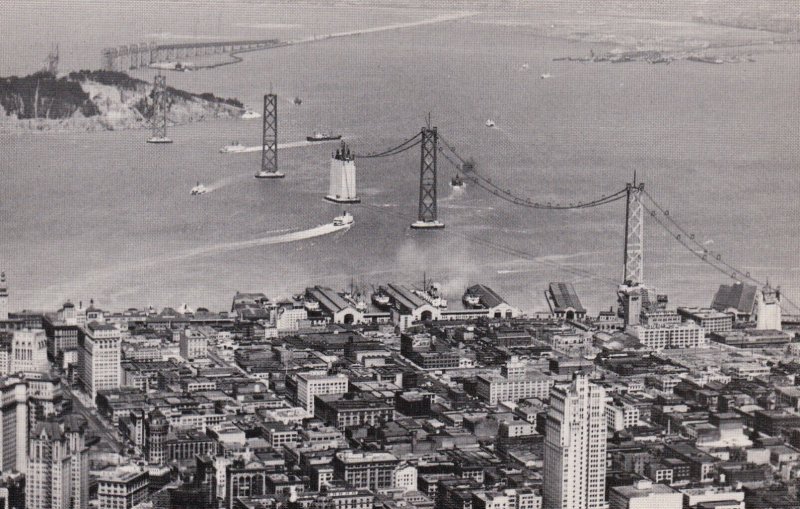 California San Francisco Bay Bridge 50th Anniversary Postcard 1936-1986 A Yea...