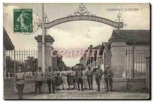 Postcard Old Army Barracks Commercy Entrance of General Margueritte district ...