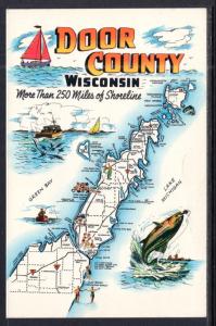 Dorr County,WI Map