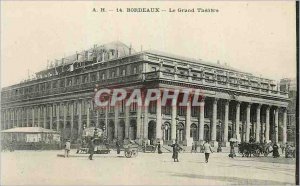 Postcard Old Bordeaux Grand Theater