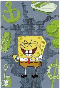 Sponge Bob Square Pants Nickelodeon 2001  Hot Topic Advertising 4 by 6