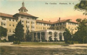 Albertype hand Colored 1920s The Carolina Pinehurst North Carolina Postcard 8329