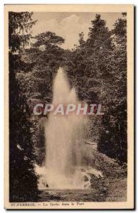 Saint Ferreol - La Gerbe in the Park - Old Postcard