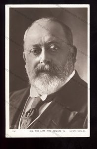 ROY323 - King Edward VII - In Memory Portrait - Postcard