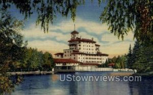 Broadmoor Hotel from the Lake - Colorado Springs , Colorado CO