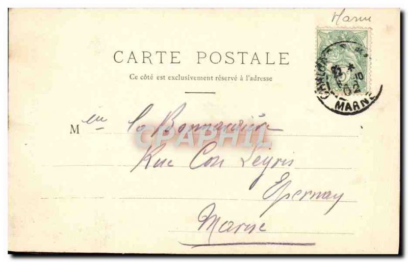 Old Postcard Lepine Our Lady 8km Chalons sur Marne