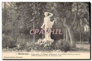 Old Postcard Montelimar park of the prehistoric to clseau mr bouval maurice