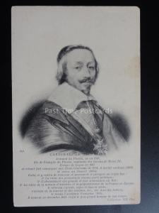 CARDINAL DE RICHELIEU French Historical Royalty c1902 Pub by Neurdein No.291