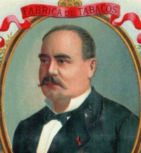 1880s Inner Cigar Label Fabrica De Tabacos Tobacco #5N