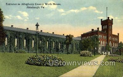 Allegheny County Work House Pittsburgh PA Unused