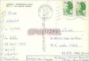 Modern Postcard Evreux Netreville Eure Aerial View General
