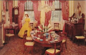 Pennsylvania Lancaster The Formal Dining Room At Wheatland Home Of James Buch...