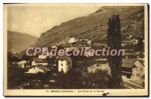 Old Postcard Brides Les Bains Villas From The Source