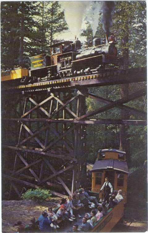 Roaring Camp & Big Tress Narrow Gauge Railroad Santa Cruz Co