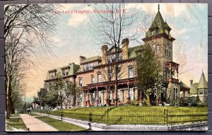 Vintage Postcard 1911 Dr. Lee's Hospital Rochester New York