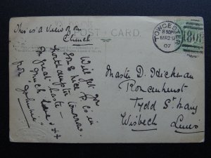 Northamptonshire PAULERSPURY St James The Great Church c1907 RP Postcard