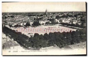 Old Postcard Niort Panorama taken from Saint Hilaire