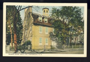 Portsmouth, New Hampshire/NH Postcard, Warner House