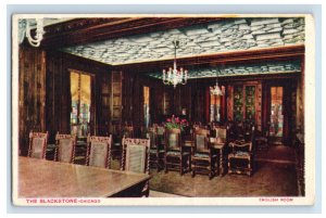 1920's The Blackstone Inside View Main Dinning Room , Chicago. Postcard F110E