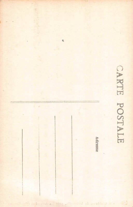 L118 France Chateau de Valmath pres La Jonchere Castle vintage postcard