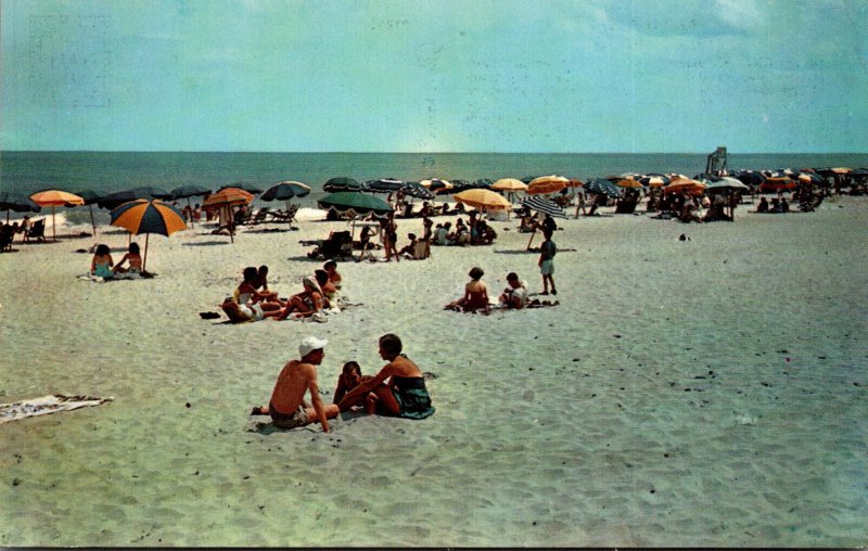 Maryland Ocean City Beach Scene