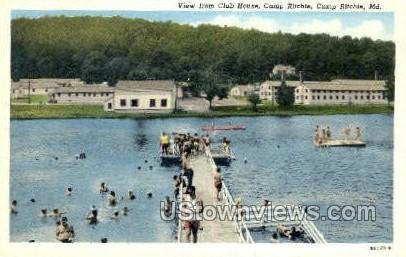 Club House, Camp Ritchie in Camp Ritchie, Maryland