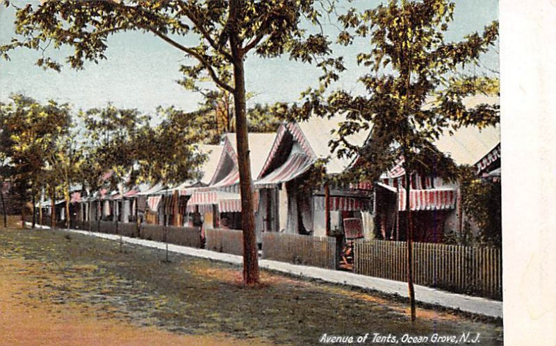 Avenue of Tents Ocean Grove, New Jersey NJ