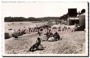 Postcard Old Benodet Finistere The Beach