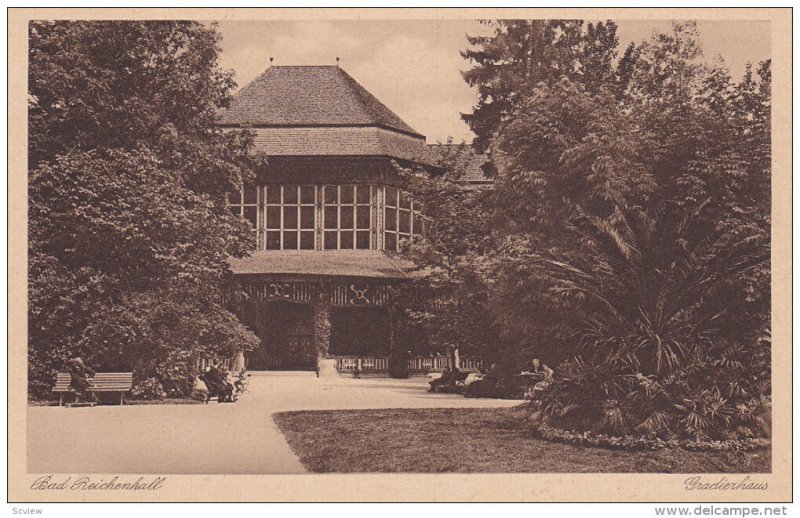 BAD REICHENHALL, Bavaria, Germany, 1900-1910's; Gradierhaus