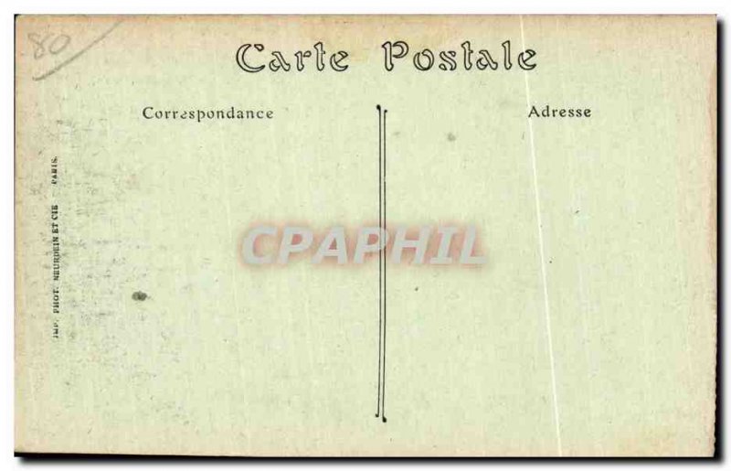 Old Postcard Mers les Bains Promenade de la Plage