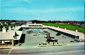 Deluxe Motor Lodge and Restaurant, Hwy 17 Jacksonville NC Vintage Postcard A46 